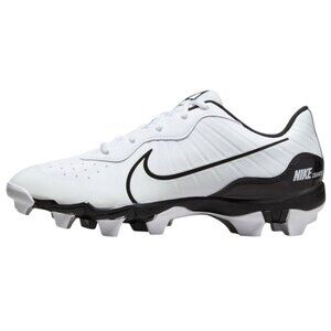 Nike Alpha Huarache Keystone Low DJ6524-101 White Black Baseball Cleats Men's 12